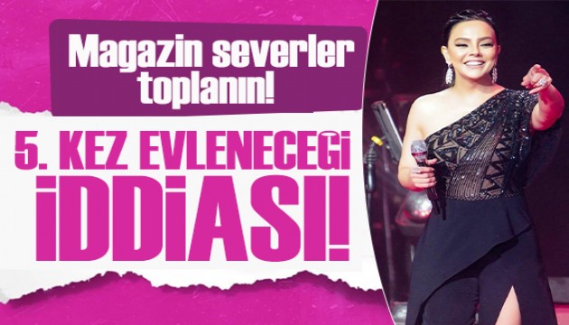Ebru Gündeş'in 5. kez evleneceği iddiası gündem oldu!