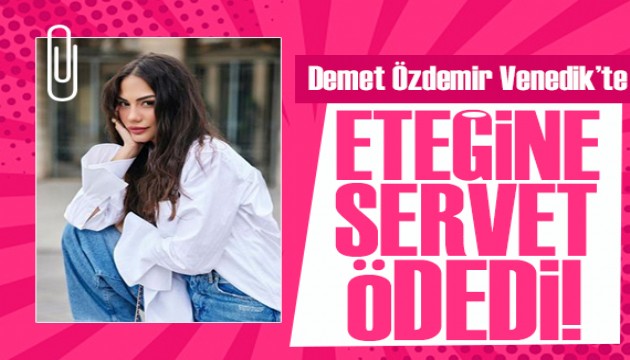 Demet Özdemir'in Venedik Film Festivali tarzı olay oldu! Fiyatı servet değerinde