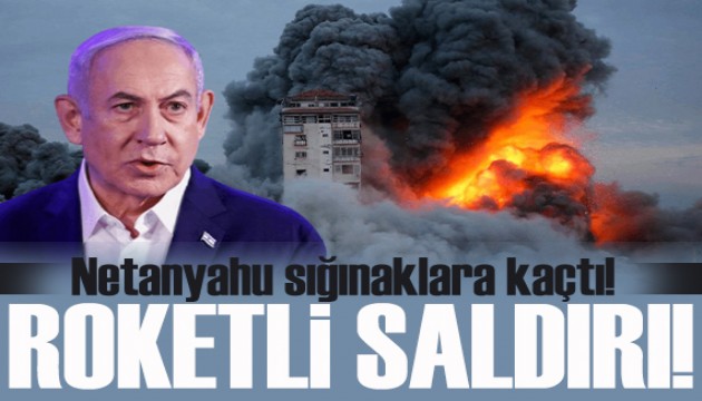 Netanyahu'nun evine roket saldırısı