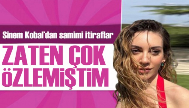 Kenan İmirzalıoğlu'ndan Sinem Kobal'a tam destek!