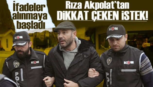 Beşiktaş Belediye Başkanı Rıza Akpolat'tan dikkat çeken istek