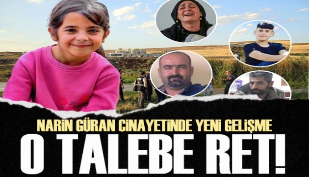 Narin Güran cinayeti: Sanıkların yeni rapor talepleri reddedildi