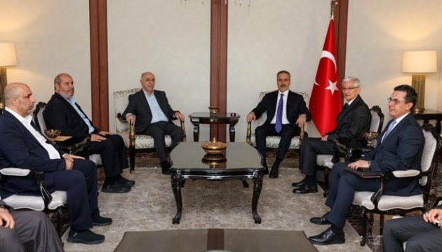 Bakan Fidan Hamas heyetiyle bir araya geldi
