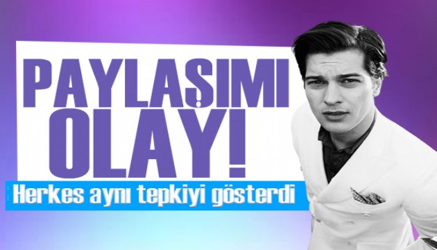 Çağatay Ulusoy'un son paylaşımı olay oldu! Herkes aynı tepkiyi gösterdi