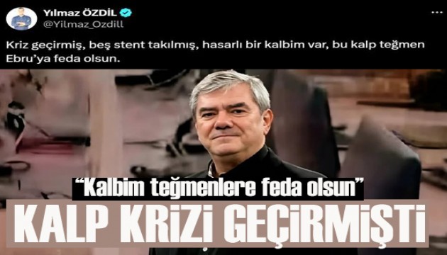 Yılmaz Özdil'den sosyal medyada ilk paylaşım geldi