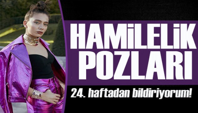 Neslihan Atagül'den yeni hamilelik pozları