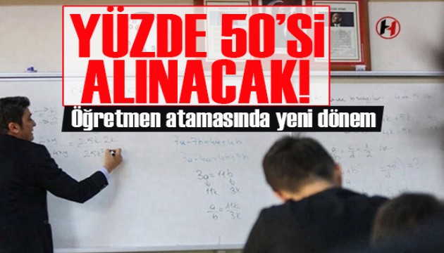 Öğretmen atamasında yeni dönem: Mülakat ve KPSS puanının yüzde 50'si alınacak