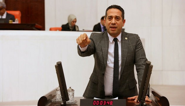 CHP'li Ali Mahir Başarır'ın fezlekesi Meclis'te