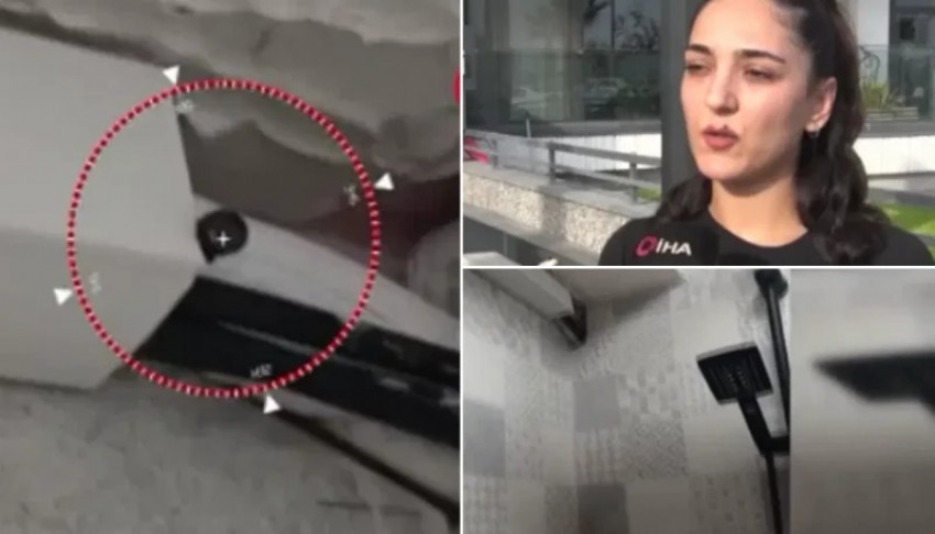 Zayıflama merkezinin duşunda gizli kamera skandalı!
