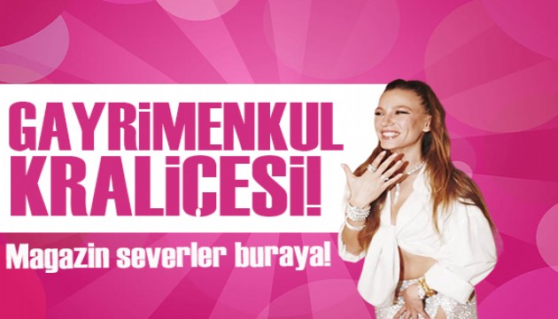 Güzel oyuncu Serenay Sarıkaya'nın yeni evi dudak uçuklattı!