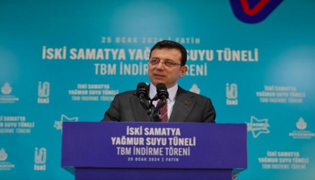 İmamoğlu: Dört buçuk yıldır İstanbul'un altında vızır vızır çalışıyoruz