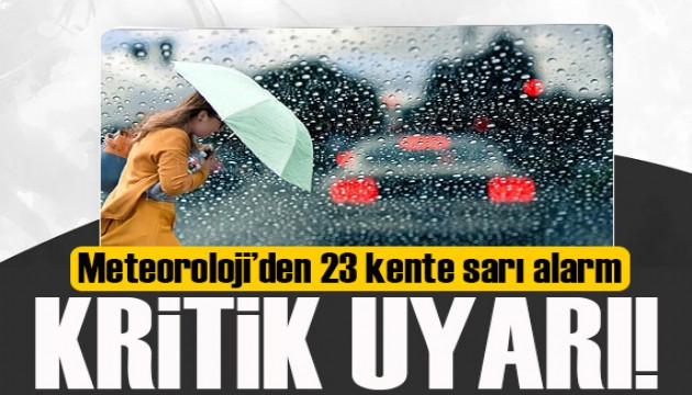 Meteoroloji'den kritik uyarı!  Sağanak, kar, fırtına geliyor