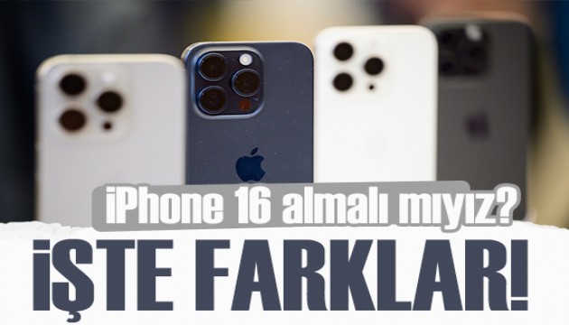 iPhone 16 almalı mıyız? İşte iPhone 16 ile iPhone 15 farkı...