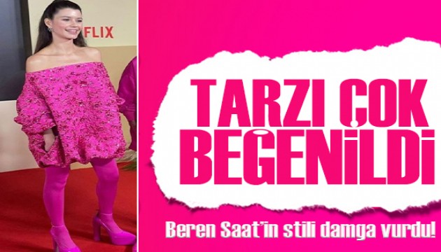 Beren Saat, Altın Portakal Film Festivali'ne damga vurdu!