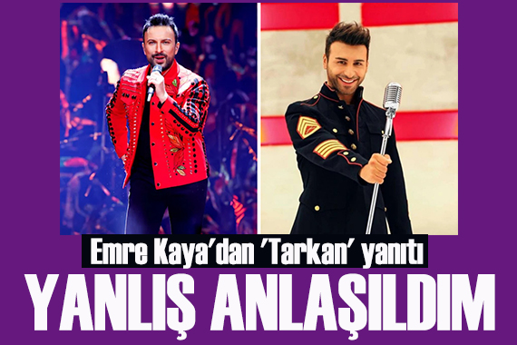 Emre Kaya'dan 'Tarkan' yanıtı: Sözlerim yanlış anlaşıldı