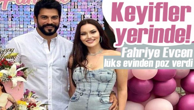 Fahriye Evcen ve Burak Özçivit'in lüks villasını görenler gözlerine inanamadı!