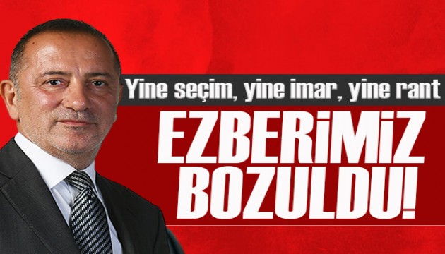 Fatih Altaylı yazdı: Yine seçim, yine imar, yine rant!