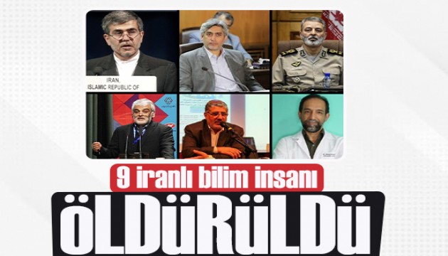 İsrail açıkladı: 9 İranlı bilim insanı öldürüldü