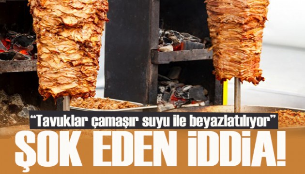Şok eden iddia: Tavuk parçaları çamaşır suyu ile beyazlatılıyor!