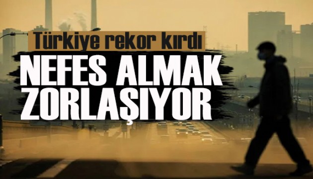Nefes almak artık lükse girdi! Türkiye, Avrupa’da hava kirliliği en yüksek 4. ülke