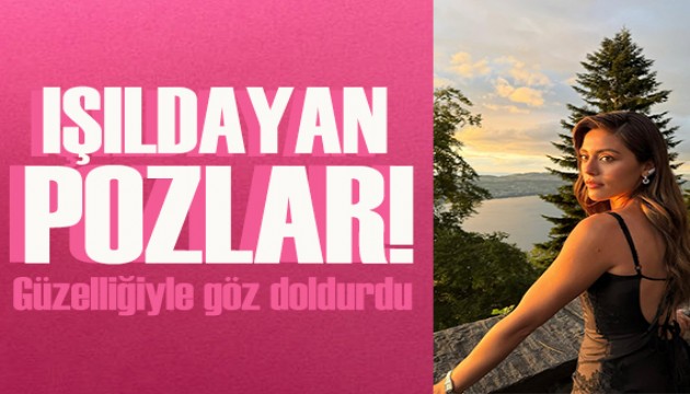 Sıla Türkoğlu’ndan İsviçre’de ışıldayan pozlar!