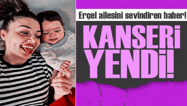 Güzel oyuncu Hande Erçel'in yeğeni Mavi kanseri yendi