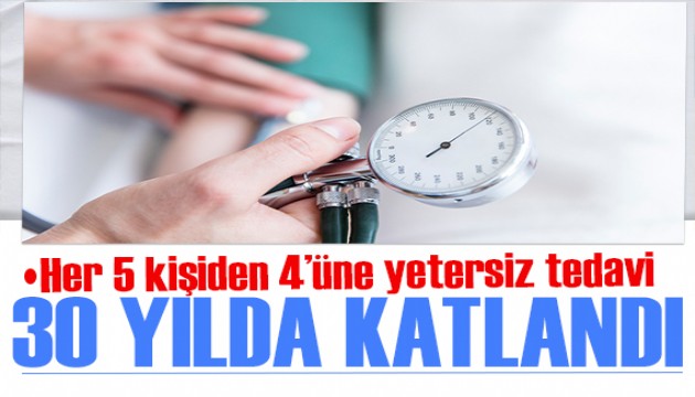 DSÖ açıkladı: Hipertansiyonu olan her 5 kişiden 4'ü yeterince tedavi edilmiyor