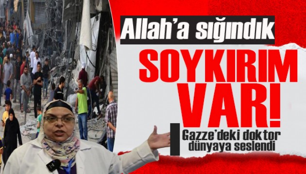 Gazze'deki Dr. Fadia Malhis dünyaya seslendi: Şifa Hastanesi'nde soykırım var!