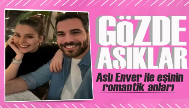 Aslı Enver ile eşi Berkin Gökbudak'ın aşk dolu pozları!