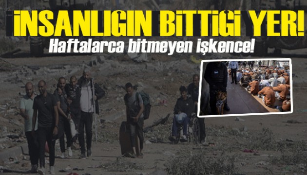 İnsanlığın bittiği yer: İsrail'de akıl almaz görüntüler!