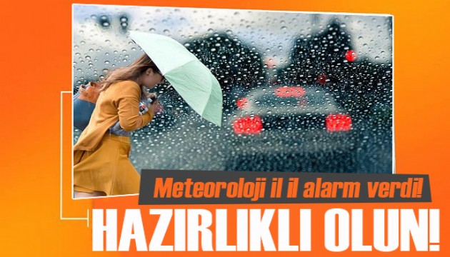 Meteoroloji'den kritik uyarı!  İkisi birden vuracak, hazırlıklı olun!