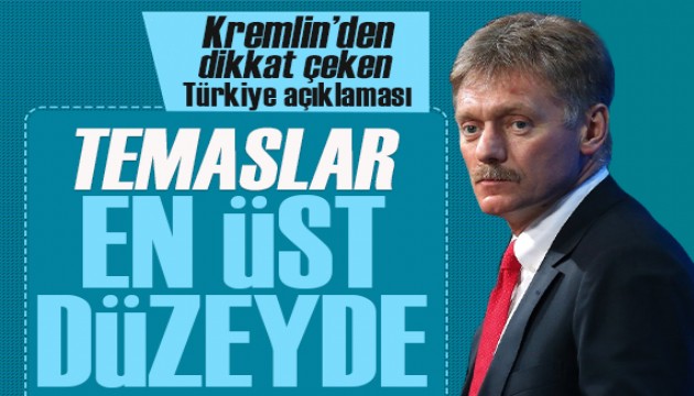 Kremlin: Türkiye'nin gaz ticaret merkezi olması için çalışmalar en üst düzeyde