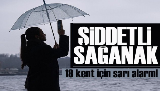 18 kent için 'sarı' alarm! Sıcaklık 8-10 derece düşüyor!