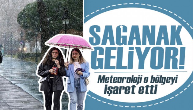 Meteoroloji işaret etti! Sağanak geliyor