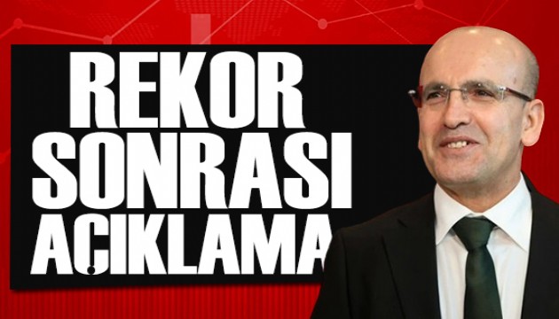 Bakan Şimşek'ten açıklama: Eşik seviyeyi aştı