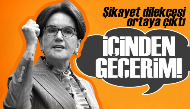 İYİ Partili Arzu Önşen'in şikayet dilekçesi ortaya çıktı: İçinden geçerim!