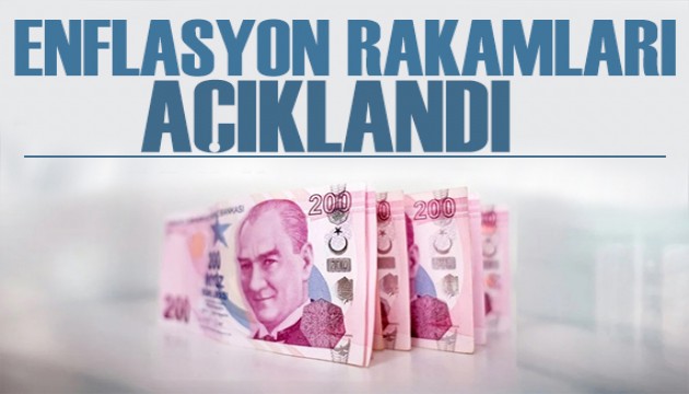 TÜİK açıkladı: Enflasyon rakamları belli oldu