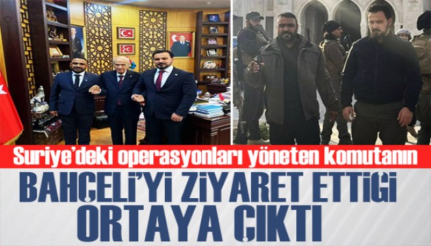 SMO komutanının Bahçeli'yi ziyaret ettiği ortaya çıktı