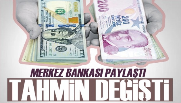 Merkez Bankası açıkladı: Yıl sonu dolar ve enflasyon beklentisi değişti