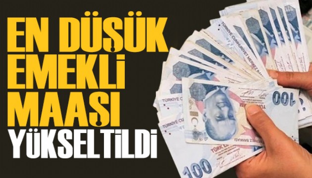 Bakan Işıkhan açıkladı: En düşük emekli aylığı yükseltildi