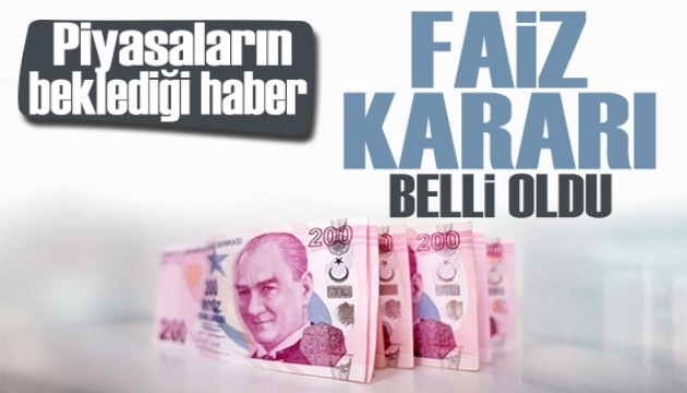 Merkez Bankası faiz kararını açıkladı: Sabit kaldı