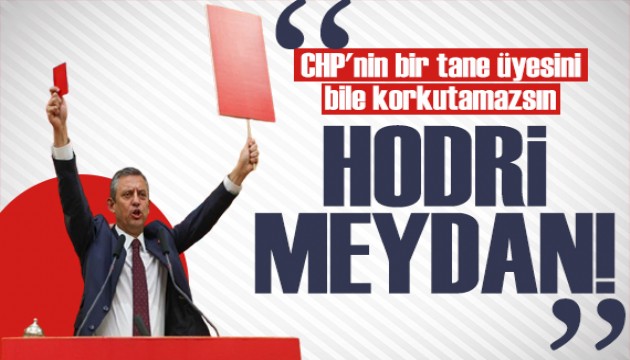 Özgür Özel, Erdoğan'a seslendi: 