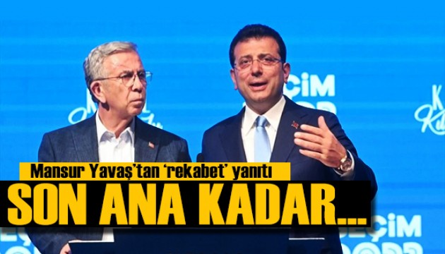 Mansur Yavaş rekabet iddialarına yanıt verdi: Son dakikaya kadar çalışacağım