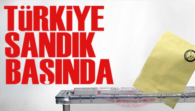 34 siyasi parti katılıyor! Türkiye bugün sandık başında