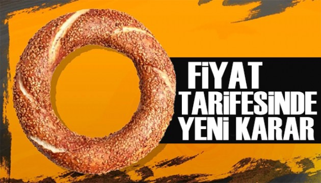 Simit fiyatlarında yeni karar: Zorunlu oldu