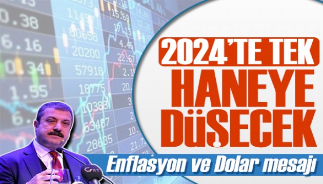 Merkez Bankası'ndan enflasyon mesajı: Tek haneye düşecek