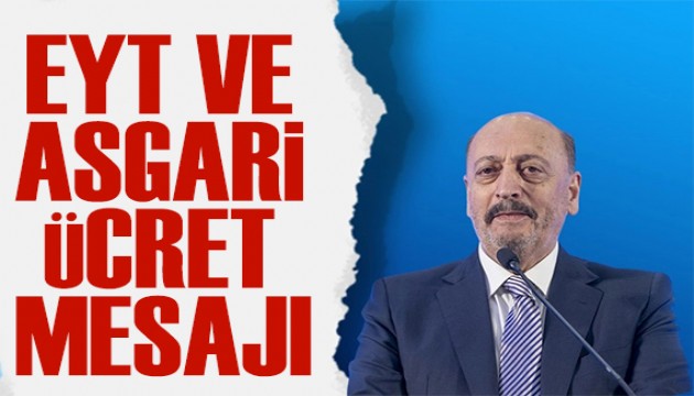 Bakan Bilgin'den asgari ücret açıklaması: Benim açıklayacağım konu değil