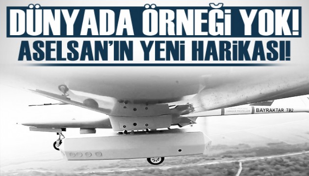 ASELSAN'ın yeni harikası! Dünyada örneği yok!