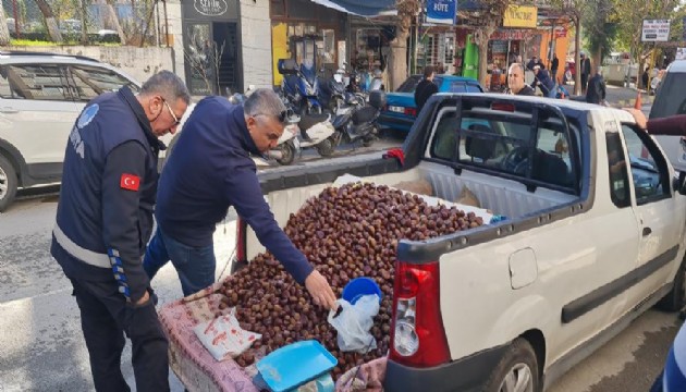 İzmir'de Çin kestanesi operasyonu