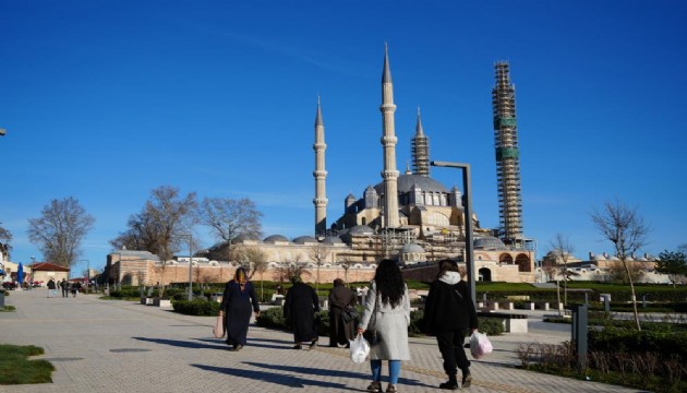 Doğuda kış, Edirne’de bahar havası